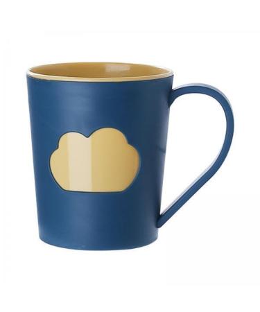 Perfk 6x toothbrush cup bathroom cup round slipproof floor cloud pattern Large capacity Simple cup mug make -up brush cup for