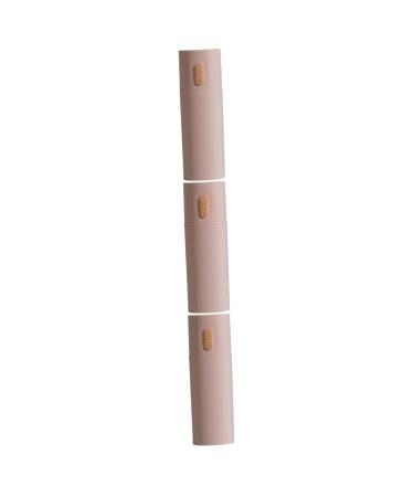 Cabilock toothbrush holder 3 Series-box bathroom accessories Storage cup toothbrush cup toothbrush cylinder travel toothpaste bathroom cups rosax3stk 6x18.8cmx3pcs