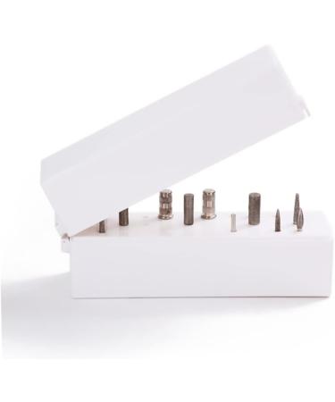 Nail Drill Bits Holder 30 Holes Drill Bits Cleanser Dustproof Drill Bits Organizer Container 30 Holes Manicure Tools for Nail Drill Bit - Buy Online on SooperMarket.com