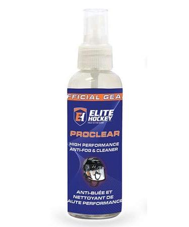 Elite Hockey Anti-Fog Spray for Face Visor | Defog |Anti-Static| Prevents Fogging of Mirrors, Eyewear Lenses, Glasses, Goggles, Ski Masks, Binoculars|