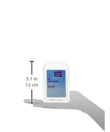 Clean & Clear Oil Absorbing Sheets - 50 Count (Pack of 6) | Oil Control for Fresh, Matte Skin - Buy Online on SooperMarket.com