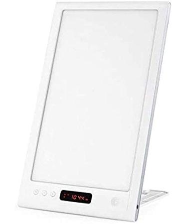 ONOTEC Light Therapy Lamp Natural Sun Lamp UV-Free 12000 Lux LED Bright Therapy Light Touch Control Timer Function with 4 Adjustable Brightness Level & Standing Bracket for Home