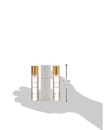 Coco Mademoiselle by Chanel for Women Set (Eau De Toilette Spray 0.7 Ounce Two Eau De Toilette Refills 0.7 Ounce Each) Orange 0.7 Fl Oz (Pack of 3) - Buy Online on SooperMarket.com