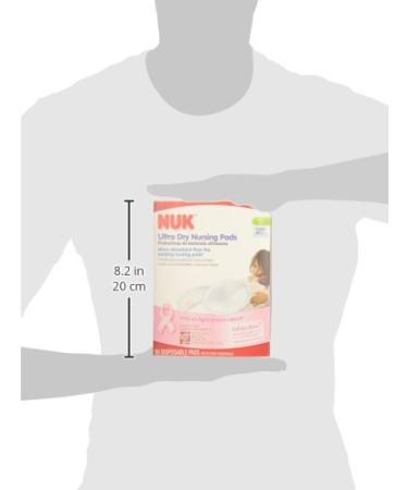 NUK Ultra Dry Disposable Nursing Pads - 50ct | Comfortable & Leak-Proof | International Shipping Available - Buy Online on SooperMarket.com