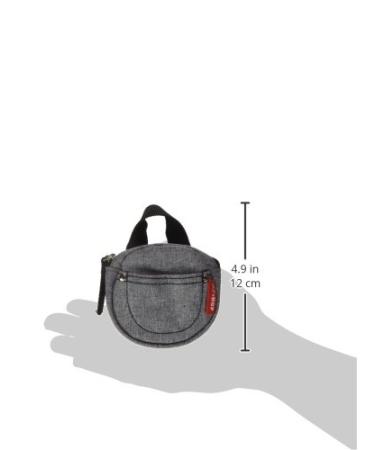Skip Hop Pacifier Holder Grab & Go - Heather Grey | Buy Online Now - Buy Online on SooperMarket.com