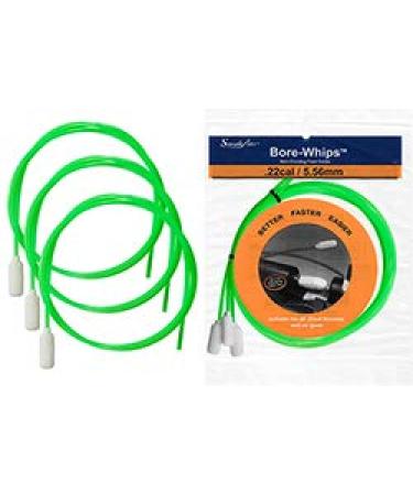 SWAB-ITS .22cal/5.56mm Pull-Thru Gun Cleaning Bore-Whips Pull Through Cleaning Swabs