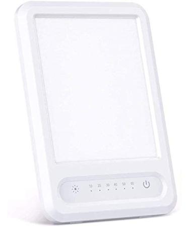 ONOTEC Light Therapy Lamp LED Bright Therapy Light - UV Free 10000 Lux Timer Function Touch Control with 3 Adjustable Brightness Levels Adjustable Bracket Memory Function for Home/Office Use