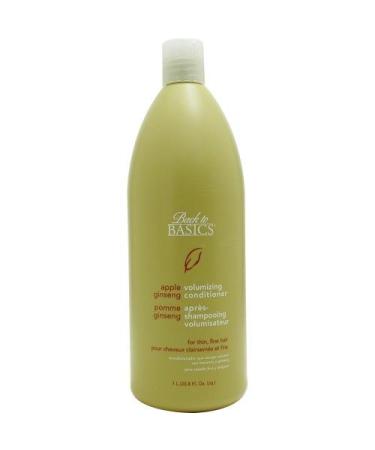 BACK TO BASICS by Graham Webb APPLE GINSENG VOLUMIZING CONDITIONER FOR FINE HAIR 33.8 OZ for UNISEX