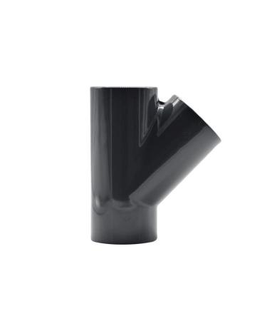 PVC T-piece 45 degrees | 12mm - 110mm | PVC T-piece 45 | Adhesive socket on all sides | PN 16 | ( 110mm)