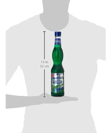 Fabbri 1905 Mint Syrup - Natural Mint Flavor for Drinks Ice Toppings & Baking | 560ml International Shipping - Buy Online on SooperMarket.com