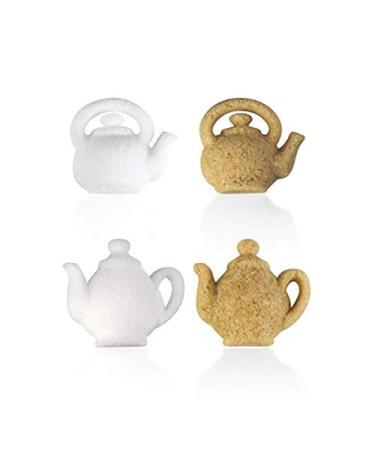 Canasuc Paris A La Bonne Heure Pur Sucre de Canne Assorted Teapot Sugar Pieces Gift Box - White & Amber, 3.5 oz (Pack of 1) - Buy Online on SooperMarket.com