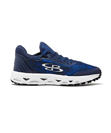 Boombah Men's Raptor Surge Turf Shoes - Multiple Color Options - Multiple Sizes Navy/Royal Blue 10