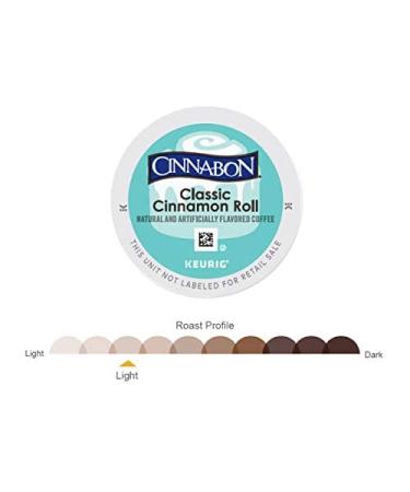 Cinnabon Classic Cinnamon Roll Keurig K-Cup Pods 48 Count - Light Roast Coffee - Buy Online on SooperMarket.com
