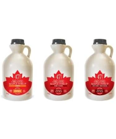 47 North Single Source Organic Maple Sryup Grade A Very Dark 1000ml Strong in taste and so perfect for baking glazing for hearty meat barbeque and also in the coffee! - Buy Online on SooperMarket.com