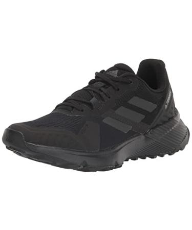 adidas Men's Terrex Soulstride Trail Running Shoes 11 Black/Carbon/Grey