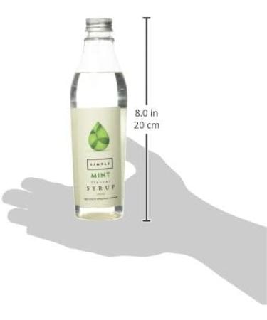Simply Mint Syrup Vegan & Nut Free Flavoured Syrup for Coffee Cocktails & Baking (250ml) - Buy Online on SooperMarket.com