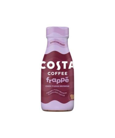 COSTA FRAPPE CHOC FUDGE BROWNIE