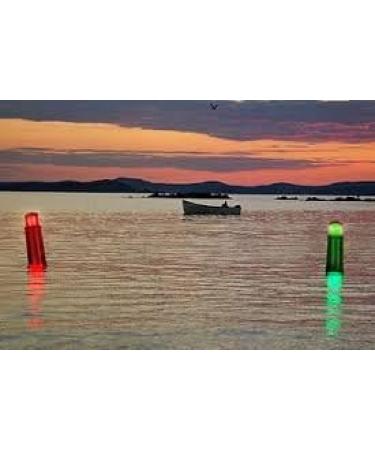 Steady-ON or Flashing 2NM IP67 Solar LED Marina Dock Barge Boat Safety Beacon Light - Blue LED - Buy Online on SooperMarket.com