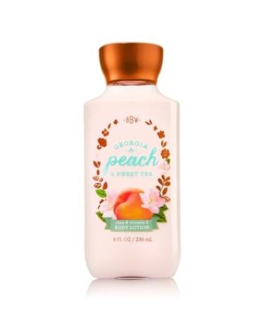 Georgia Peach & Sweet Tea Deluxe Bath & Body Works Set: Lotion, Cream, Mist & Shower Gel - Buy Online on SooperMarket.com