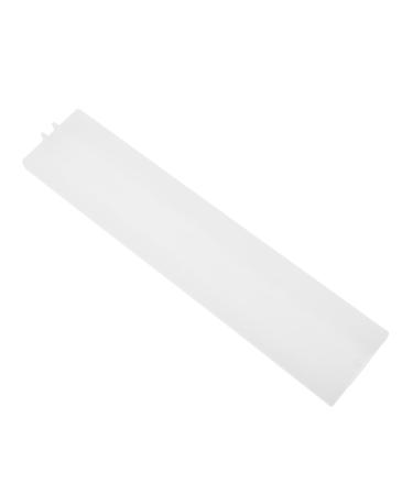STOBOK Cake Stencil Handmade Soap Sandwich Bread Silica Gel Chocolate White Chocolate Molds White 32.1X5.3cm