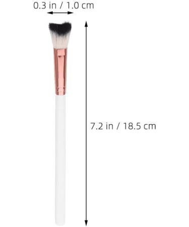 minkissy Highlighter Makeup Brush Face Makeup Brush Powder Makeup Brush Makeup Tool White - Buy Online on SooperMarket.com