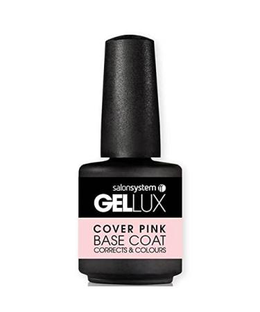 Salon System Gellux Cover Pink Base Coat 15ml