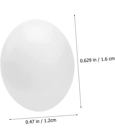 Yardwe 12pcs Fake Eggs Minieggs Household Egg Props Mini Egg Graffiti Plastic Eggs Fake Bird Eggs Parrot 1.6x1.2cm White - Buy Online on SooperMarket.com