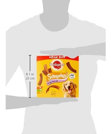 Pedigree Schmackos - Dog Treats Meat Variety 110 Strips - Buy Online on SooperMarket.com