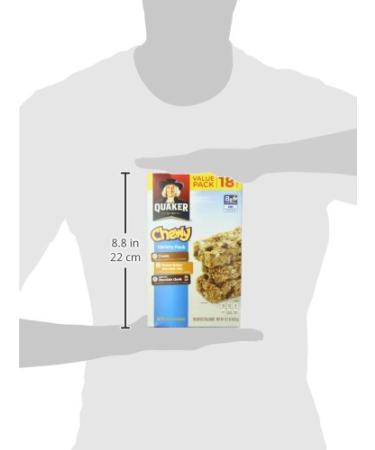 Quaker Chewy Granola Bars Variety Pack - 18 Count | Delicious Snack Bars - Buy Online on SooperMarket.com