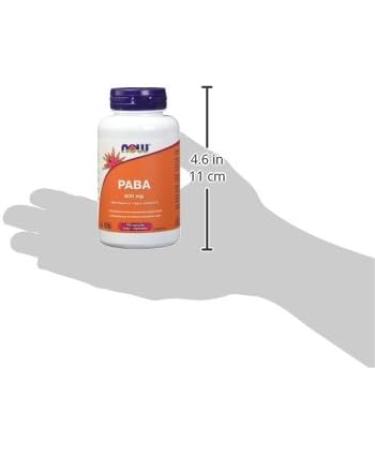 Now PABA 500mg w/Vit C 100vcap - Buy Online on SooperMarket.com
