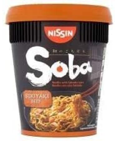 Nissin Soba Classic Pot Noodles Cup Case of 30 | Self Customised Flavours From Wide Range Tastes  - Buy Online on SooperMarket.com