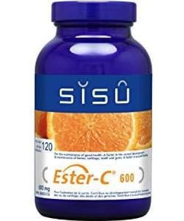 Ester C 600mg +Bioflavonoids (120Capsules) Brand: Sisu - Buy Online on SooperMarket.com