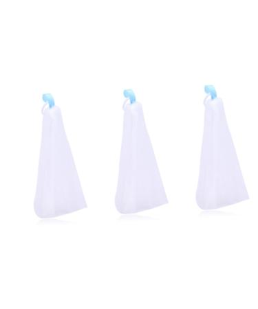 NOLITOY 3pcs Soap Net Bag Drawstring Holder Bags for Soap Face Foam Exfoliating Mesh Soap Saver Bag Shampoo