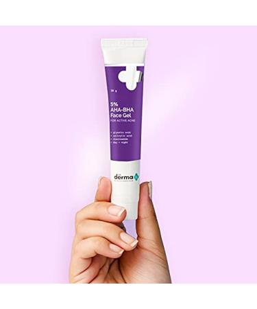 Buy AHA-BHA Gel for Active Acne - Fast-Acting Treatment 30 gm | International Shipping Available - Buy Online on SooperMarket.com