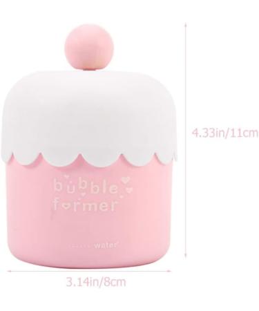 6pcs Makeup Cups Soap Whip Bubbling Foaming Tool Facial Making Using Device Maker Foamer Bottles Bathroom Foam Former Bubble Manual Dispenser Travel Pink Cup Empty Chic - Buy Online on SooperMarket.com