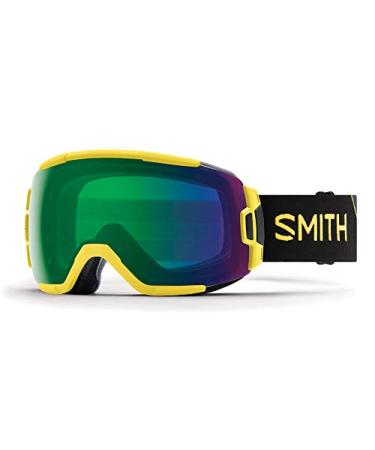 Smith Vice - Asian Fit Snow Goggles Citron Glow CHROMAPOP EVERYDAY GREEN MIRROR