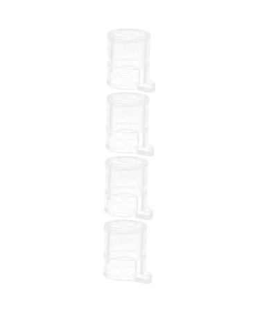 Minkissy 4pcs Pet Water Feder Ant Farm Ant Castle Ant Farm Nest Ant Farming Castle Ant Habitat Science Dealspet Supplies ants Drinking Tool Accessories to Feed Acrylic 2.8x2.5cmx4pcs