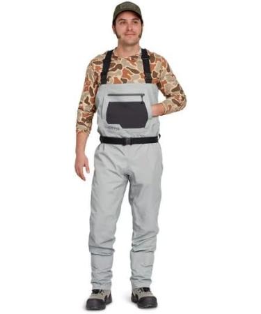 Orvis Clearwater Chest Waders for Men - Waterproof Fly Fishing Waders with Neoprene Booties  External Storage Pocket Small Stone - Buy Online on SooperMarket.com
