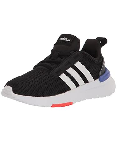 adidas Unisex-Child Racer Tr21 Running Shoe Little Kid (4-8 Years) 1 Little Kid Black/Cloud White/Sonic Ink