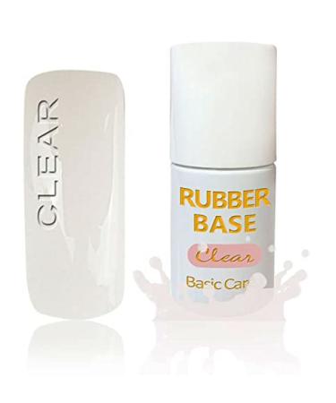 UV/LED Base Gel RubberGel Brush Bottle Spreading Gel Camouflage/MakeUp Gel (CLEAR)