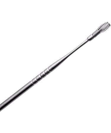 2pcs Stainless Steel Ear Scratches Curulette Ear Wax Remover Spiral Spring Ear Scratches Ear Cleaners - Buy Online on SooperMarket.com