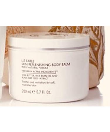 LIZ EARLE SKIN REPLENSISHING BODY BALM WITH NATURAL NEROLI 200ml Shea butter Rice bran and Black oat seed extract