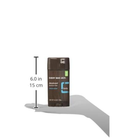 Every Man Jack Aluminum Free Deodorant Fresh Scent 3oz - Pack of 2 - Buy Online on SooperMarket.com
