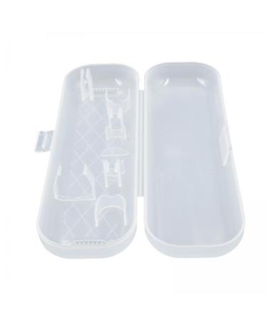 Magideal 6x travel case for electrical toothbrush holder for electrical toothbrushes and heads compact space -saving light reusable storagebo
