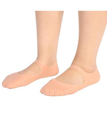Moisturizing Silicone Gel Socks for Plantar Fasciitis Relief | Anti-Crack Foot Care | International Shipping Available - Buy Online on SooperMarket.com