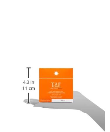 Tan Towel Total Body Tan Dark 0.25 fl. oz. - Instant Sun-Kissed Glow - Buy Online on SooperMarket.com