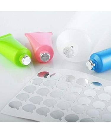 6 Sheets(360Pcs) 15mm Aluminum Foil Film Sticker Seal for Bottles Stopper Sealing Strip for Toothpaste Soft Tube Cosmetic Essentiol Oil Bottles Makeup Storage Containers - Buy Online on SooperMarket.com