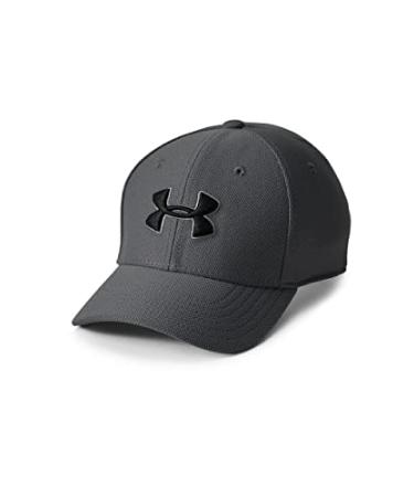 Under Armour Boys' Heathered Blitzing 3.0 Cap Small-Medium Graphite / Steel-040