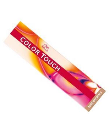 Wella Color Touch Pure Naturals 4/0 - Medium Brown Semi-Permanent Hair Colour / Tint 60ml Tubes Medium Brown 60 ml (Pack of 1)