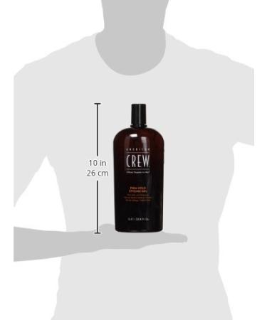 AMERICAN CREW Firm Hold Styling Gel 33.8 Oz with Pump - Natural Finish - 1 Pack - Buy Online on SooperMarket.com